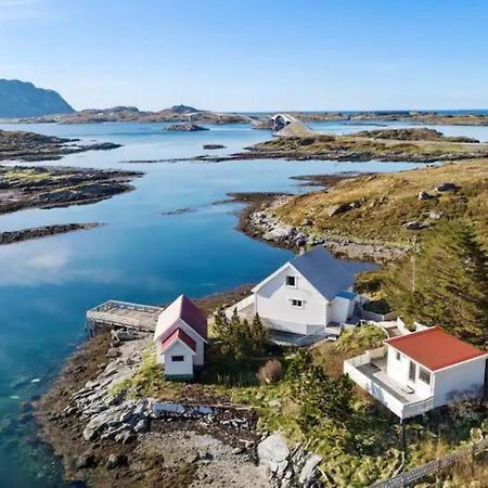 Panoramic Seaview Cabin For Two Persons By The Sea Hovdan Esterno foto