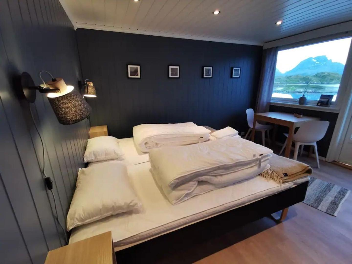 Panoramic Seaview Cabin For Two Persons By The Sea Hovdan Esterno foto
