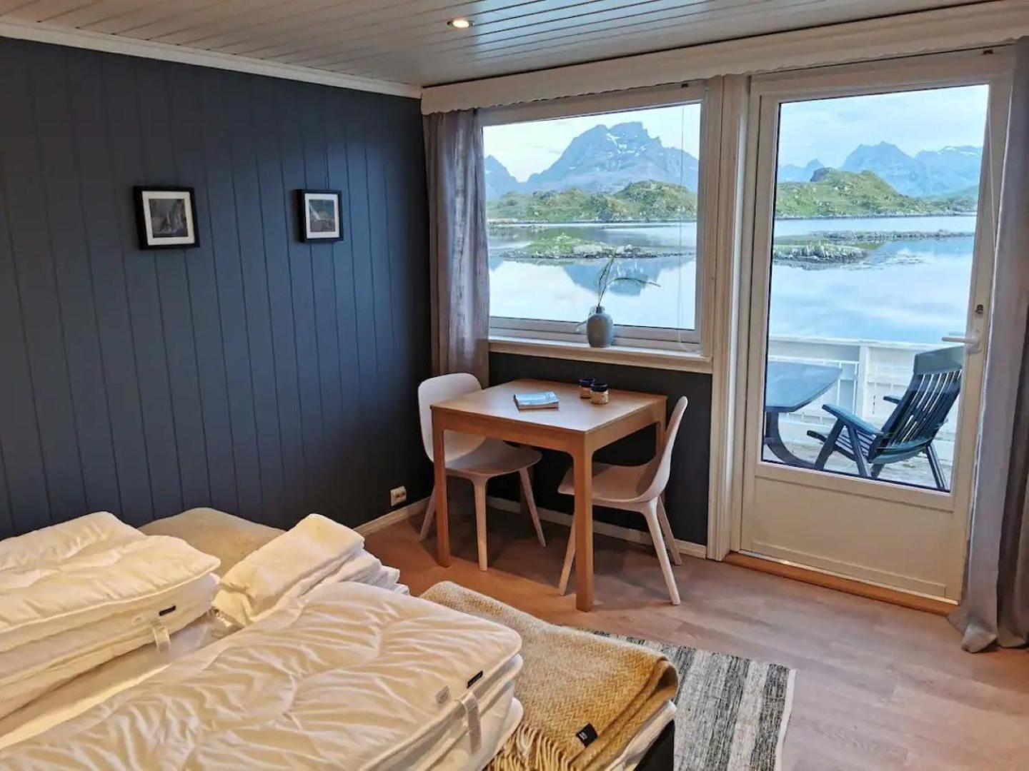 Panoramic Seaview Cabin For Two Persons By The Sea Hovdan Esterno foto